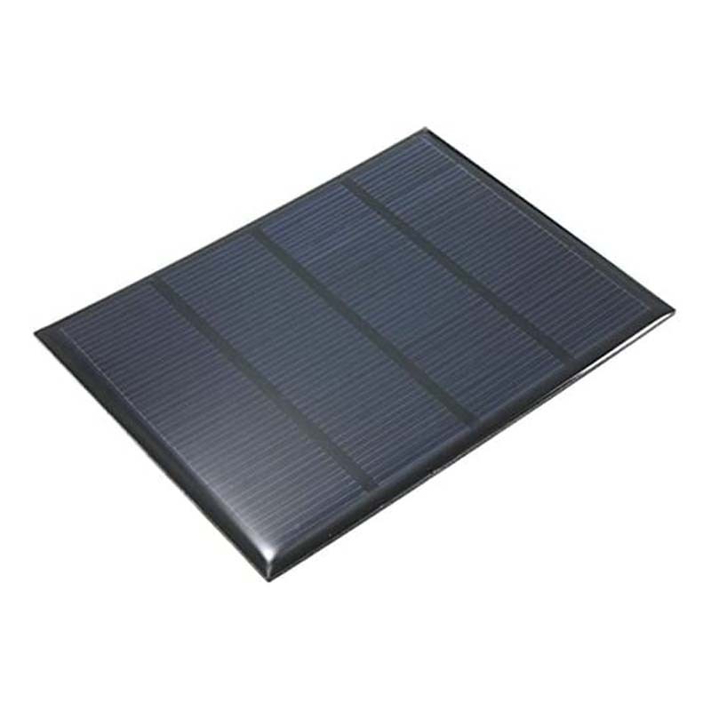 Mini pannello solare cella fotovoltaico 12v da 0 a 125mah 1,5w watt  115x85x2.5mm