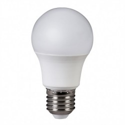 Lampadina LED a bulbo 10W 12V 24V Luce calda 3000K [attacco E27]