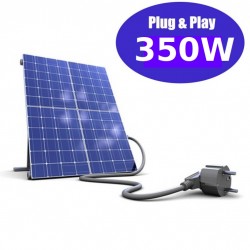 Kit Fotovoltaico Plug & Play 350W connesso alla rete