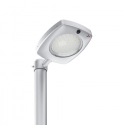 Lampione Solare Led 30W - 4000K Crepus+Pir+Telecomando